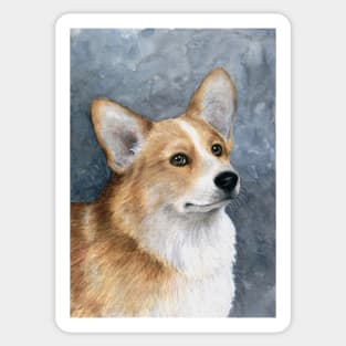 Dog 89 Corgi Sticker